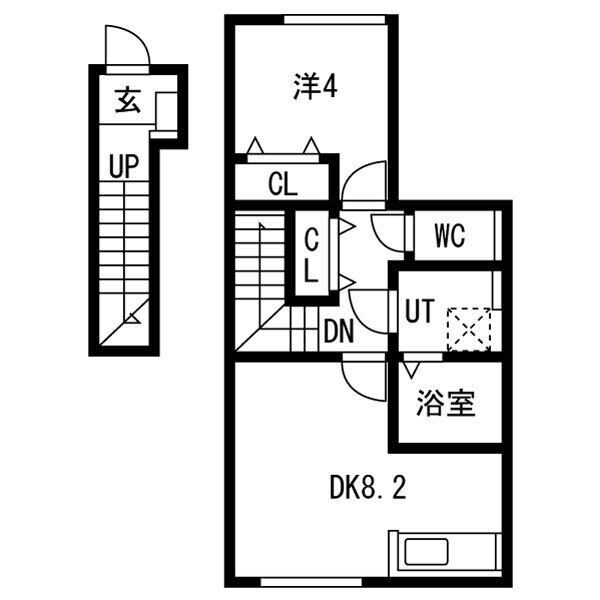 とってもたのし荘の間取り
