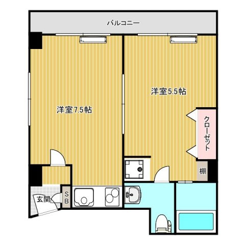 エトワール西荻窪南の間取り