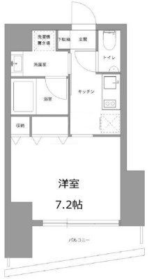 リバーテラス月島の間取り|間取りです。