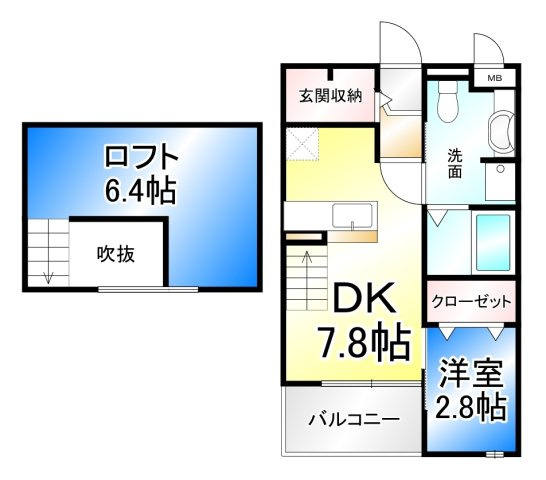 ミスモ・Ｓの間取り