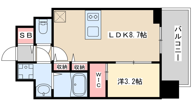 【間取り】 | エスリードレジデンス梅田クラスシティ