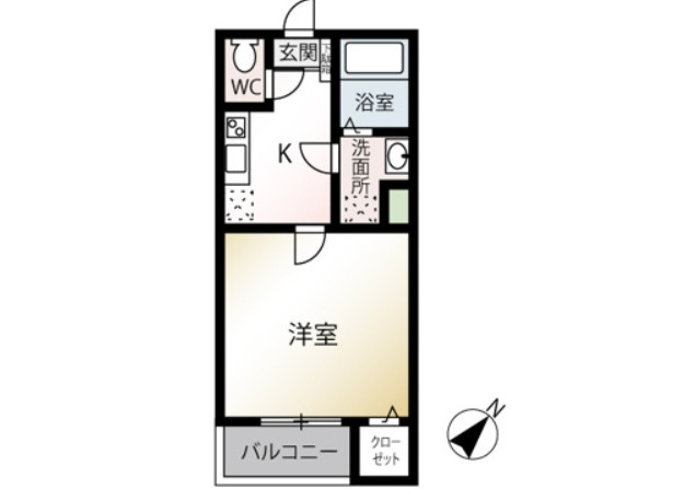 ＭＱｕａｒｔｏ柏　仲介手数料（賃料の1.10ヵ月）の50％OFF対象物件！の間取り
