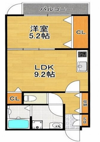 アドマステラス土山の間取り
