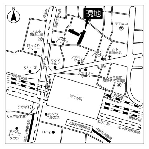 ザ・天王寺レジデンスの間取り