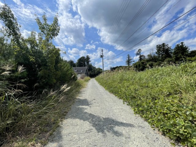 【前面道路含む現地写真】 | 南相馬市小高区飯崎迎山　売地