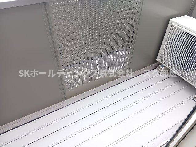 スクワールおおいⅠのバルコニー