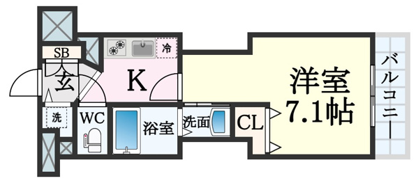 シャーメゾン神戸(旧J-cubeKOBE(ジェイキューブコウベ))
