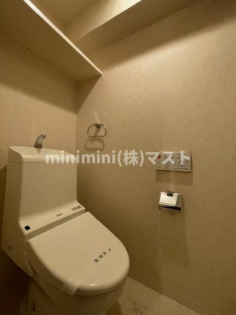 大阪市中央区中寺２丁目の賃貸マンションのトイレ