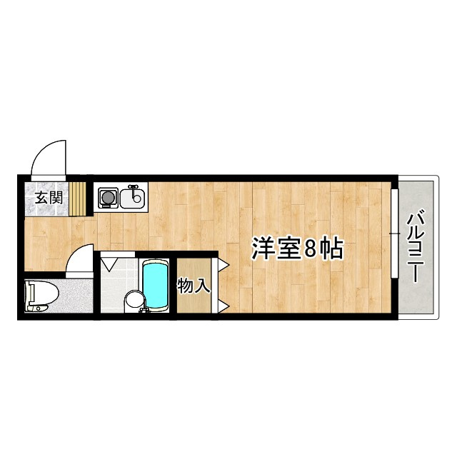 平和地所ビルの間取り