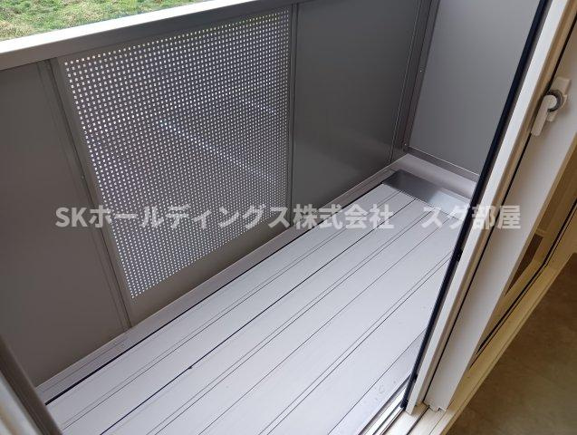 スクワールおおいⅠのバルコニー