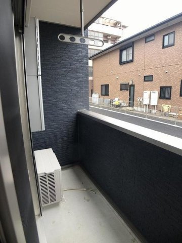パルシャス　二の宮のバルコニー|洗濯物を干しやすいバルコニーです