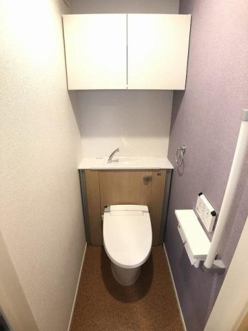 パルシャス　二の宮のトイレ|温水洗浄便座付きで毎日快適なトイレ時間