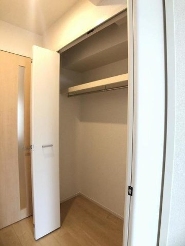 パルシャス　二の宮の収納|衣類や荷物をまとめて収納でき便利です