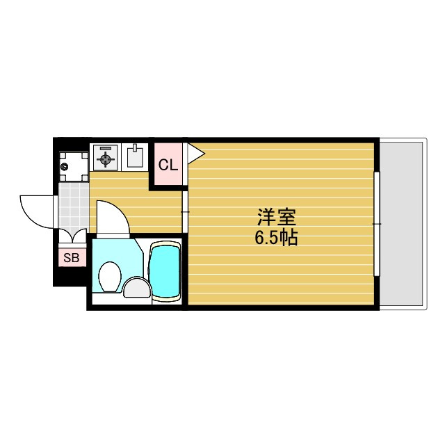 サバーブシティー13の間取り