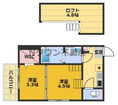 【間取り】 | ヴィラ黒川 | 間取りです
