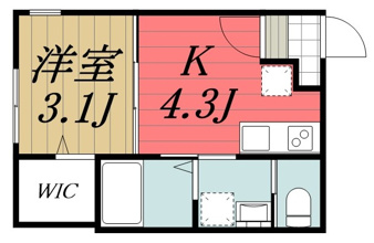 【間取り】 | カームフ千葉寺