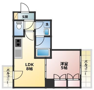 レ・セーナアイオの間取り