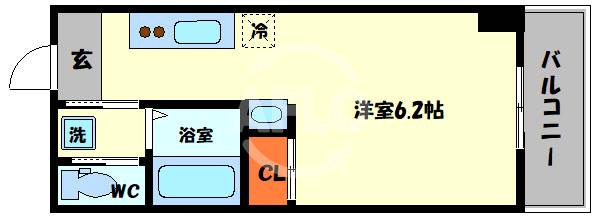 JJコート市岡の間取り|JJコート市岡　間取り