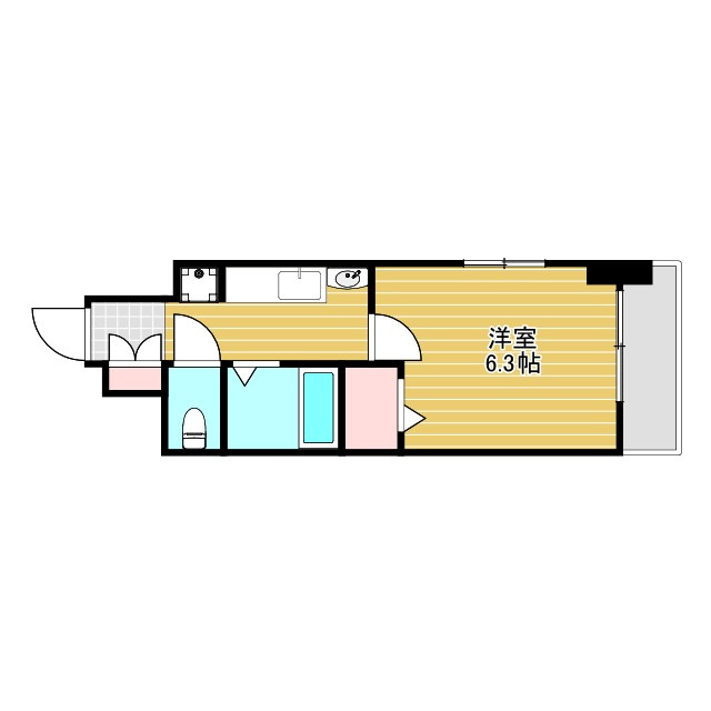 エステムコート新大阪Ⅶステーションプレミアムの間取り
