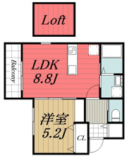 【間取り】 | カームフ千葉寺