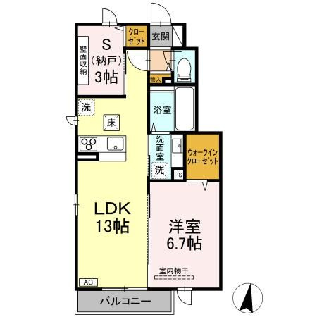 【間取り】 | ブランヴェール