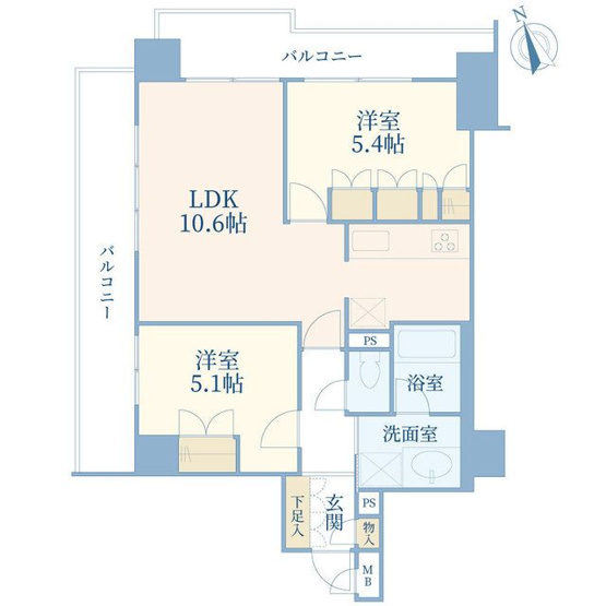 【間取り】 | コスモ広尾