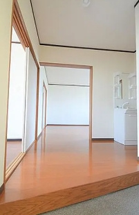 グランハイム新井の玄関