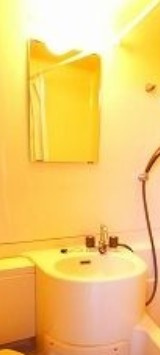 高津マンションの洗面所