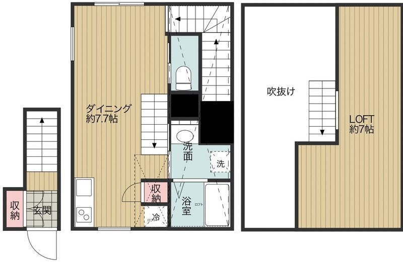 Florence経堂の間取り