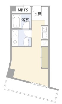 HK元町ビルの間取り