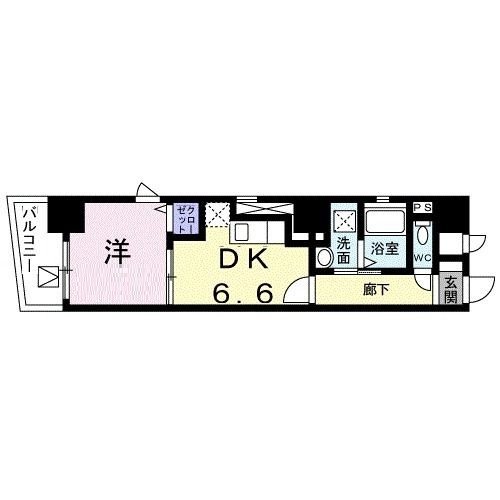 セント・ヒルズの間取り|間取りです。