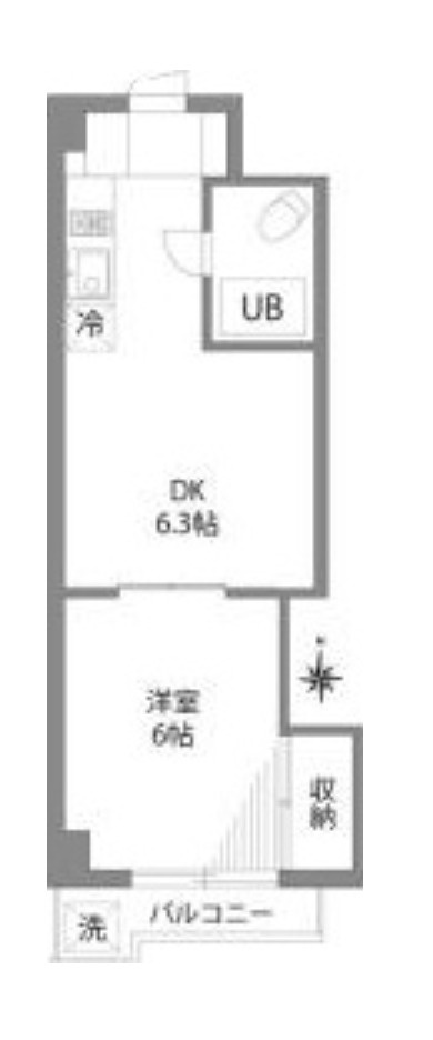 グランヒルズ西新宿の間取り