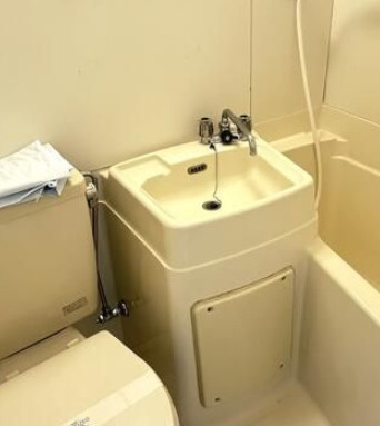 サンハイツ（長崎）の洗面所