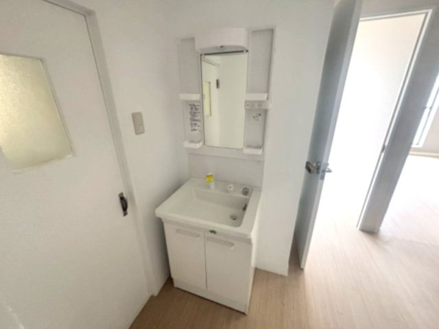 辻川マンションの洗面所