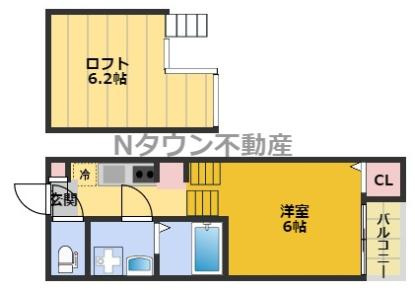 【間取り】 | ハーモニーテラス草薙町Ⅱ | 間取りです。