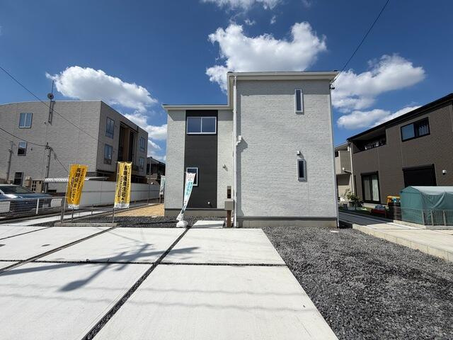 新築戸建て・仲介手数料無料）小牧市藤島町第二・１号棟の前面道路含む現地写真|前面道路含む現地写真です