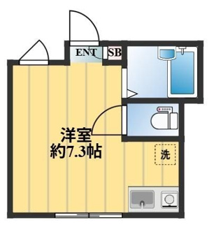 【間取り】 | ＫＥＹＡＫＩ　ＲＥＳＩＤＥＮＣＥ | 間取りです。