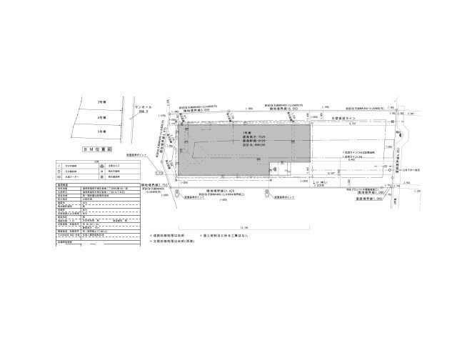 福岡市東区香椎2丁目第5-4棟（5号棟）の区画図|配置図（5号棟）
