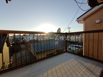 【バルコニー】 | 岩屋町岩屋下貸家