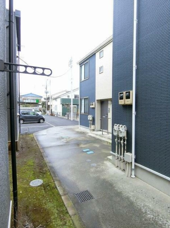 リブリエテルノセラ5号館のバルコニー