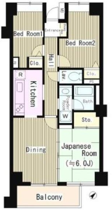 シティハイム京島の間取り