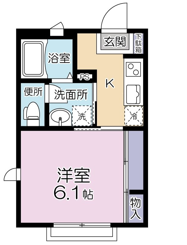 K'sハウスⅡ の間取り|間取りです。