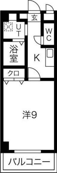 グローリ栄町の間取り