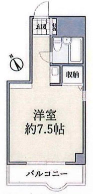 メゾン・ド・ショコラの間取り