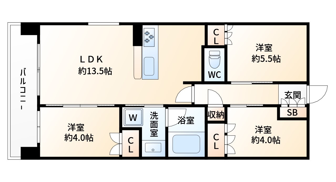 アーバンパーク淡路の間取り|アーバンパーク淡路　間取り