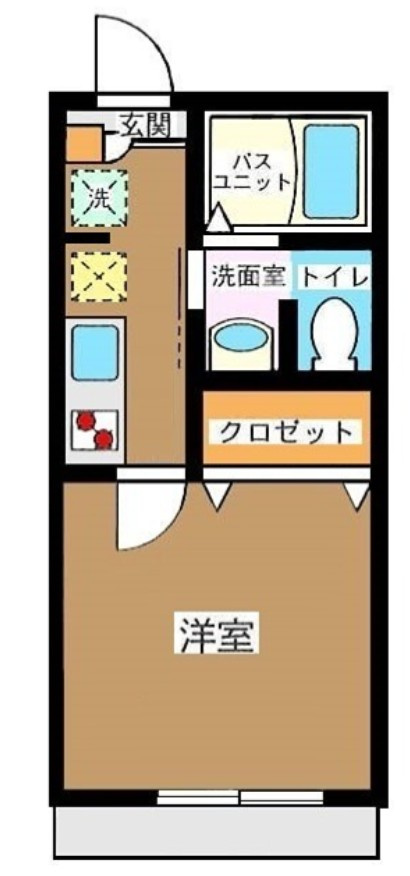 La vie 武蔵野 の間取り|間取りです。