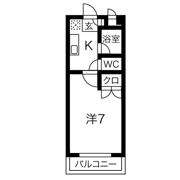 エクセレンス浄水の間取り