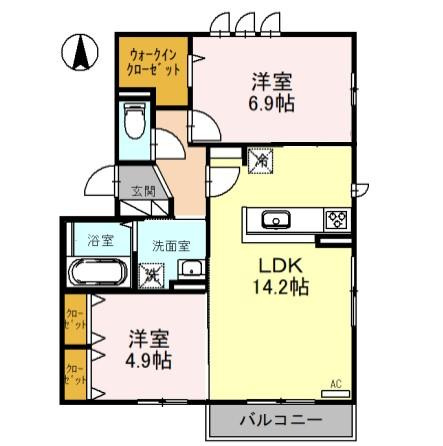 【間取り】 | D-room城南