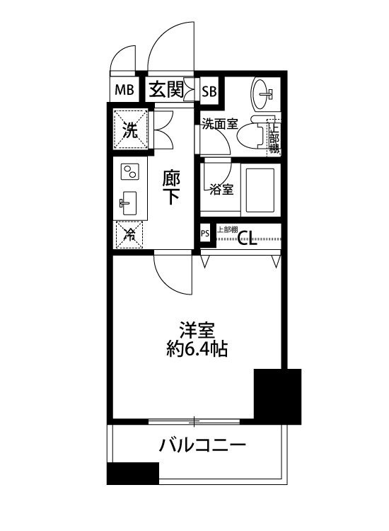 プレール・ドゥーク東京EASTⅣRiverSideの間取り|間取りです。
