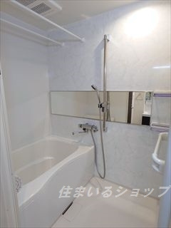 沖村コーポＣ棟の浴室|浴室暖房乾燥機あり